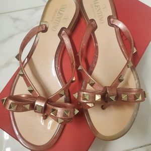 Authentic Valentino Rockstud Jelly sandals 38